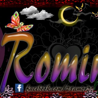 Portadas para tu Facebook con tu nombre, Romina